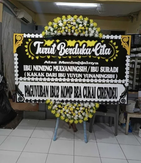 Papan Bunga Duka Rs Hermina